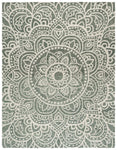 GREEN / IVORY