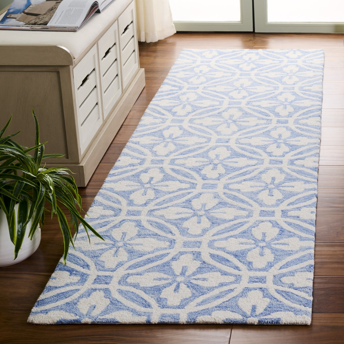IVORY / BLUE
