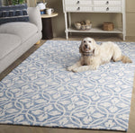IVORY / BLUE