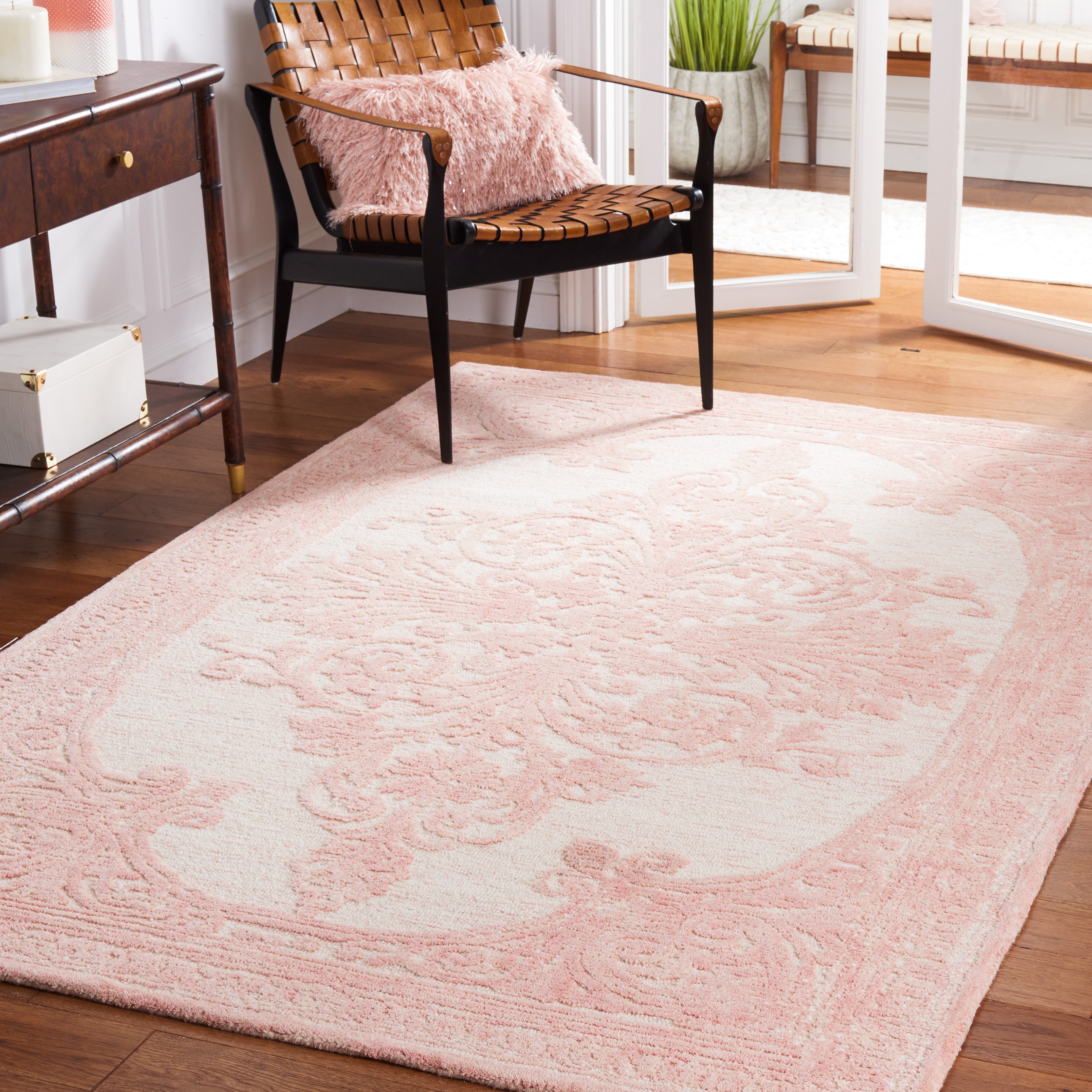 PINK / IVORY