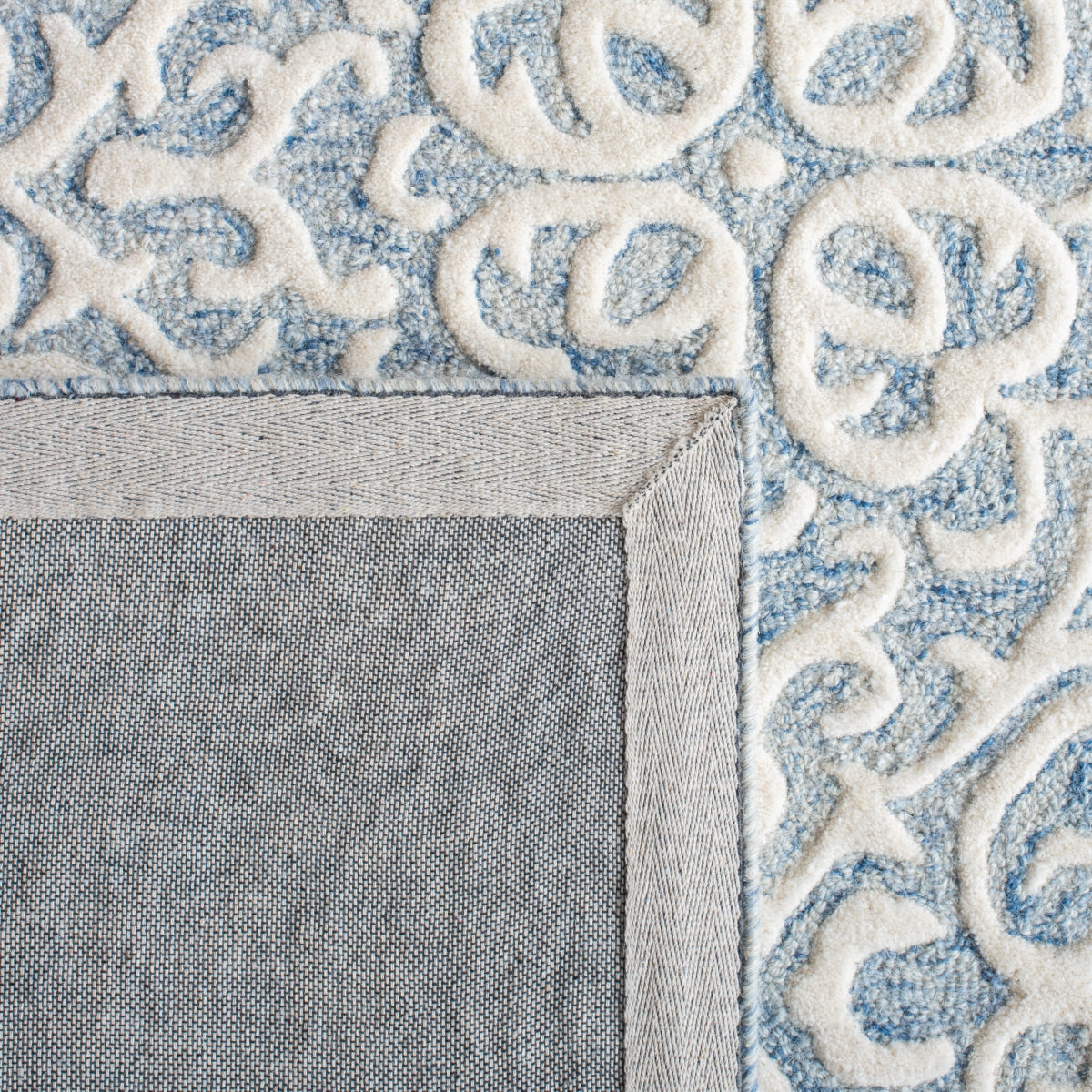 BLUE / IVORY