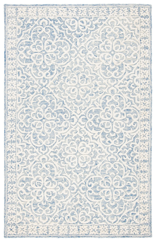 BLUE / IVORY