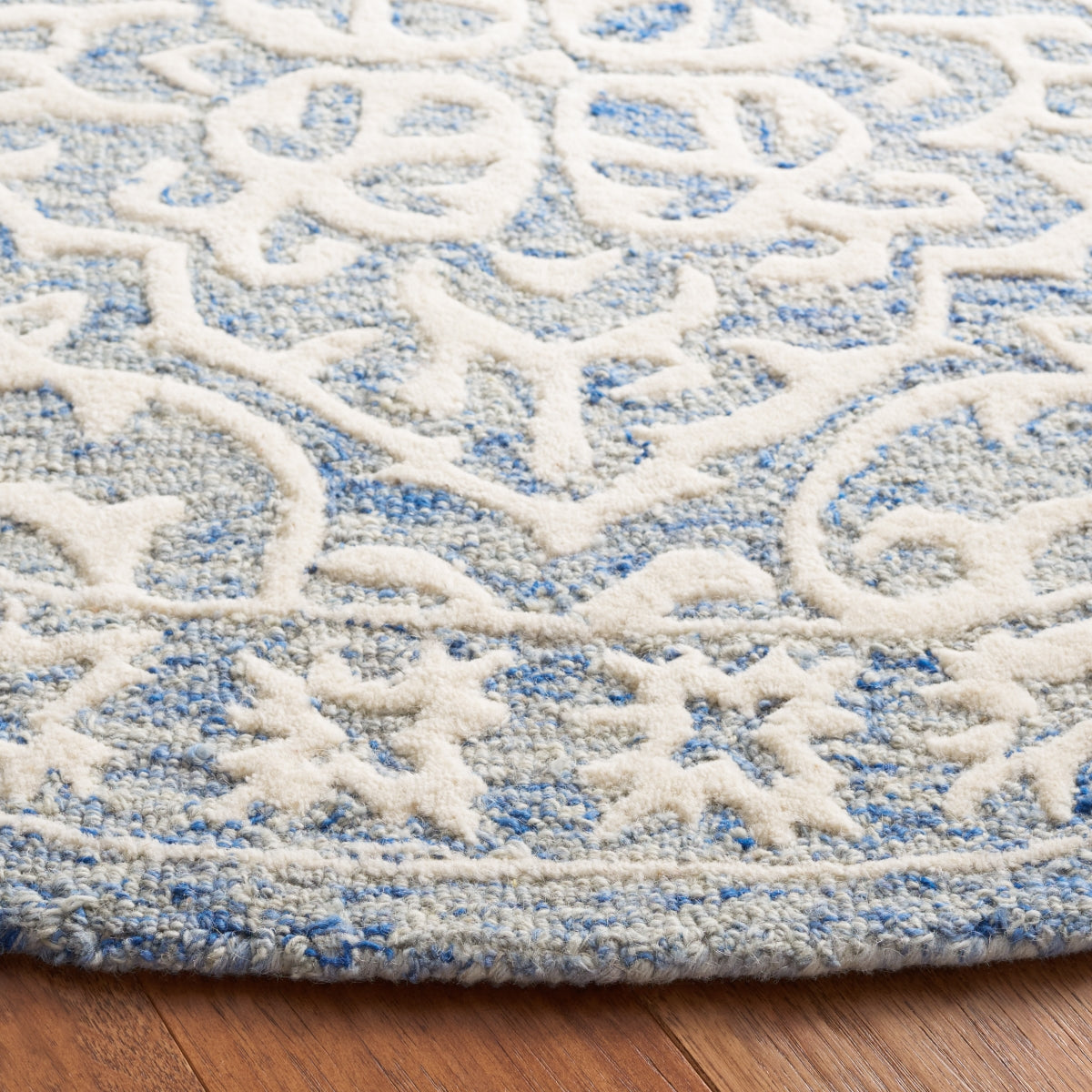 BLUE / IVORY