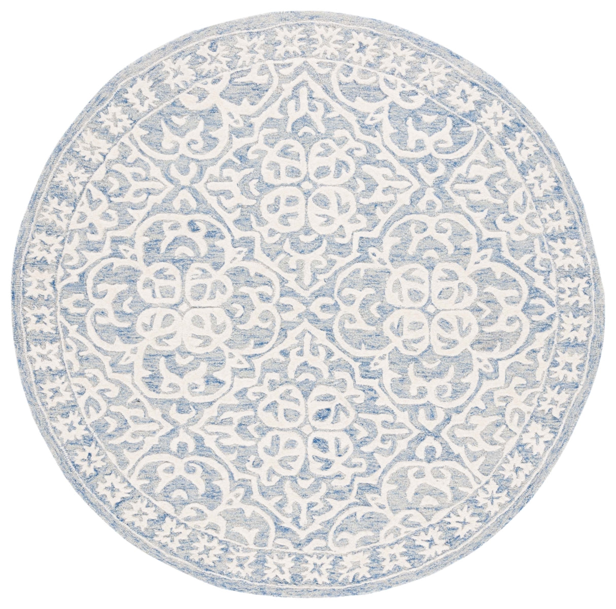 BLUE / IVORY