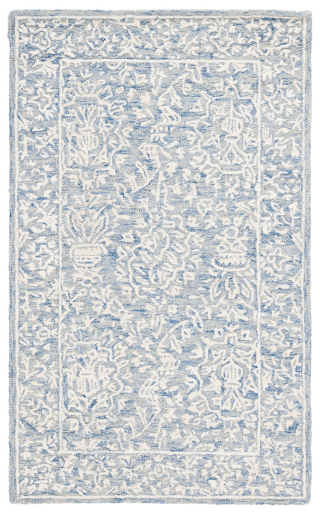 BLUE / IVORY