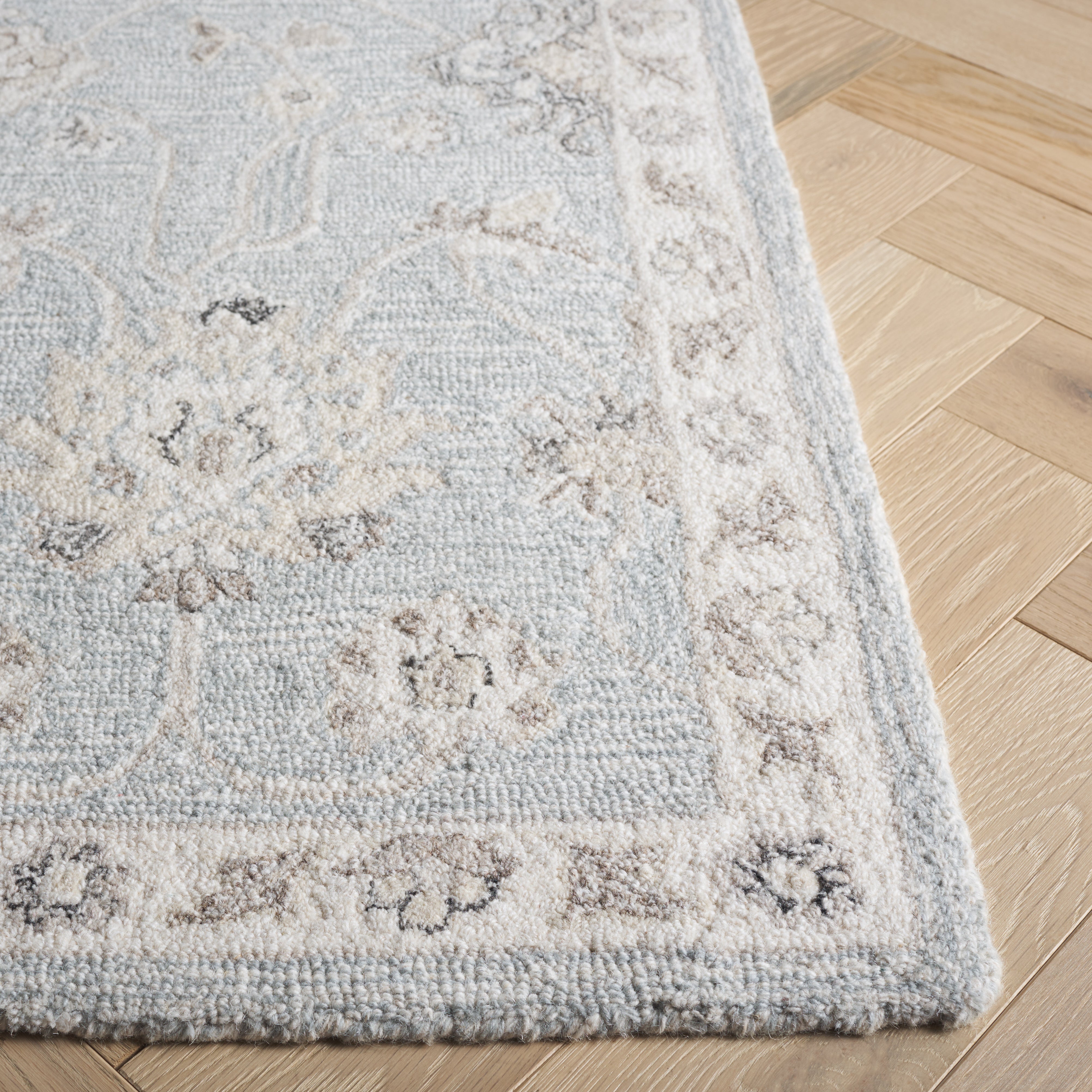LIGHT BLUE / IVORY