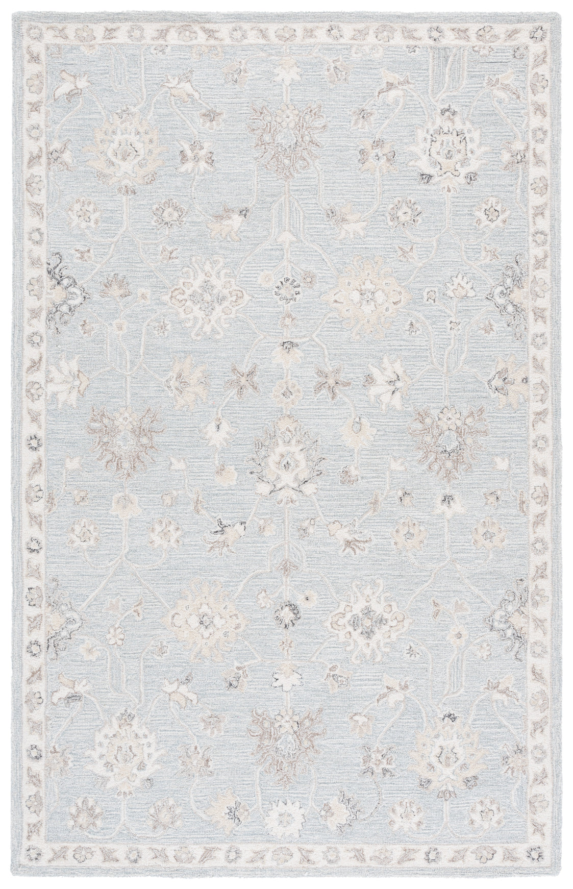 LIGHT BLUE / IVORY
