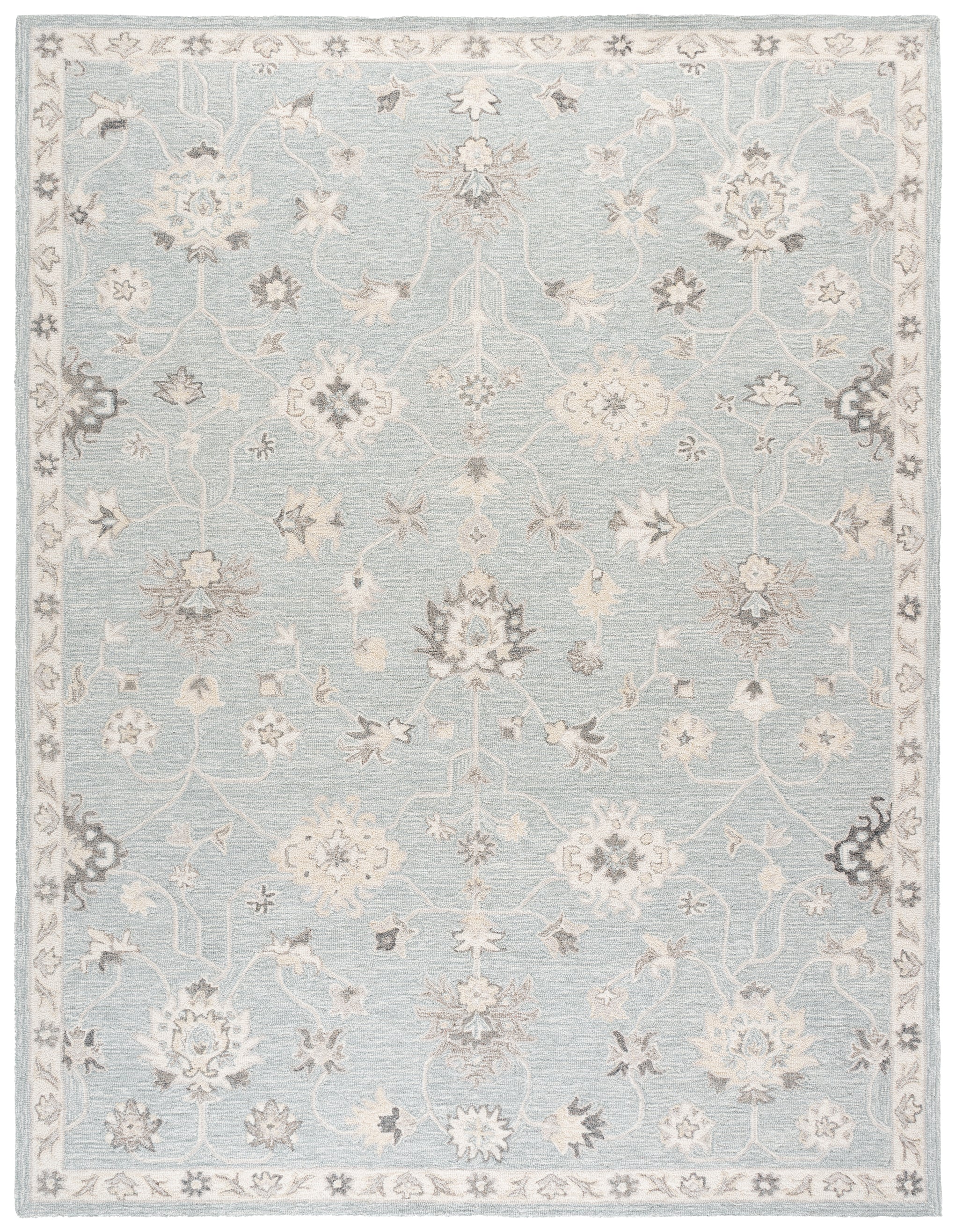 LIGHT BLUE / IVORY