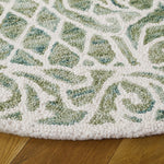 GREEN / IVORY