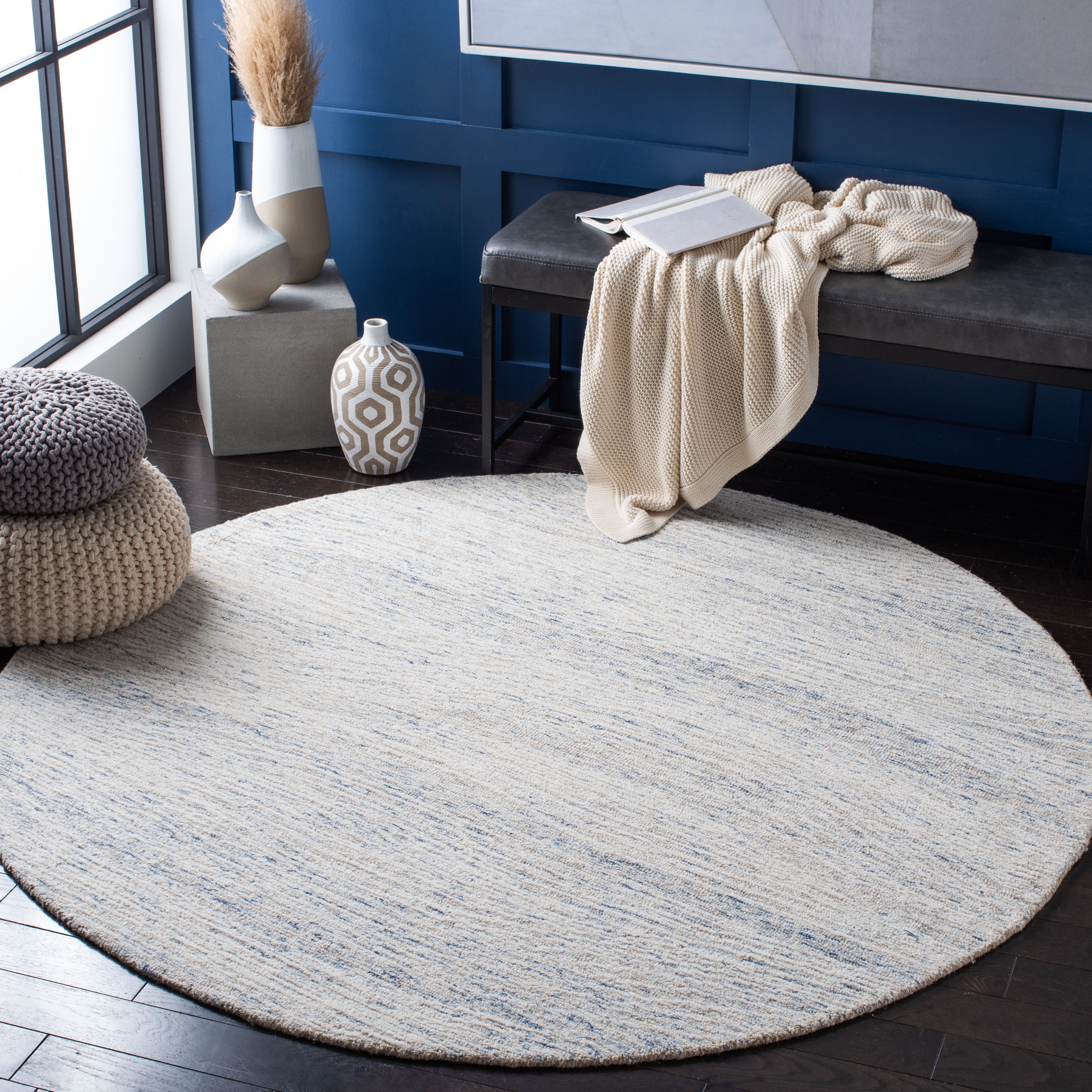 LIGHT BLUE / IVORY