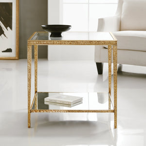 Modern History - Sculpture Square End Table - MH1028F03
