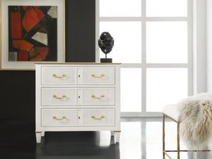 Modern History - Copenhagen Bedside Chest - Antique White - MH1030F02
