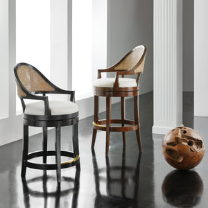 Modern History - Lyon Counter Stool - Walnut - MH1040F01