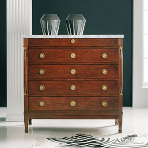 Modern History - Walnut Chest with Columns  - MH1061F01