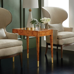 Modern History - Selena End Table - Olive Ashe Burl - MH1070F02