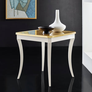 Modern History - Fontaine End Table - White - MH1101F02