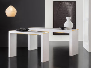 Modern History - Small Mirage Console - White Lacewood - MH1187F02