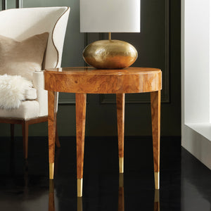Modern History - Salena Round End Table - Olive Ashe - MH1200F02
