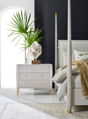 Modern History - Concourde Bedside Chest - Ashe - MH1247F02