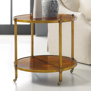 Modern History - Round Inlaid Table - MH168F01