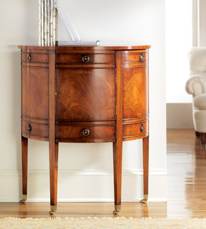 Modern History - Georgian Half Round Cabinet - MH196F01