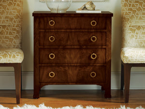 Modern History - Walnut Biedermeier 4 - Drawer Chest - MH226F01