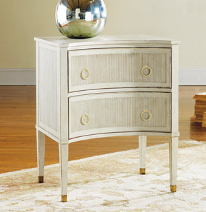 Modern History - Gustavian Bedside Chest - White - MH251F02