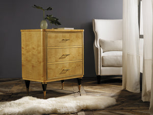 Modern History - Mid Century Bedside Chest - Sycamore - MH484F01