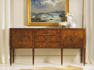 Modern History - Concave Walnut Inlay Buffet - MH565F01