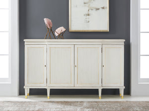 Modern History - Swedish Reeded Breakfront Cabinet  - MH722F02