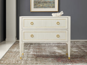 Modern History - Swedish Reeded Two Drawer Chest - MH888F02