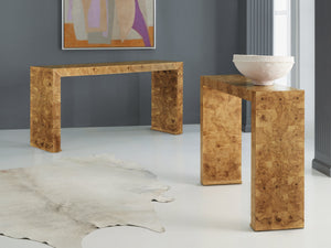 Modern History - Large Slab Console - Olive Ash Burl - MH934F01
