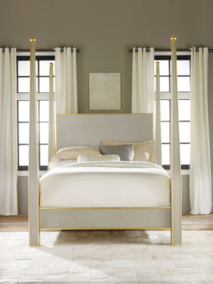 Modern History - Gustavian Abstract Bed - Queen - MH954F01