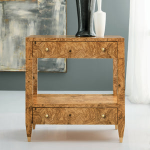 Modern History - Olive Ash Nightstand  - MH963F01