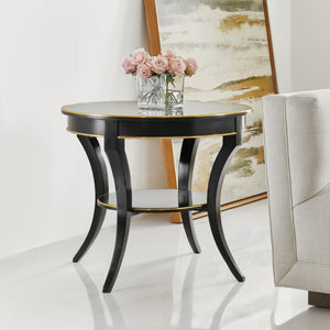 Modern History - Covington Round End Table - Ebony - MH985F02