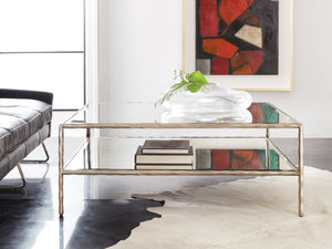 Modern History - Organic Square Cocktail - Antique Aluminum - MH989F04