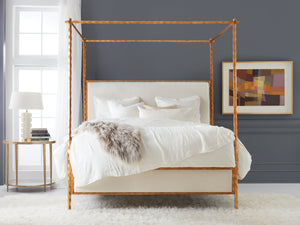 Modern History - Organic Bed - Gold Leaf - Queen - MH992F01