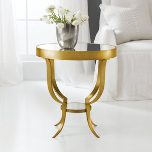 Modern History - Small Gueridon Table - Gold Leaf - MH994F01