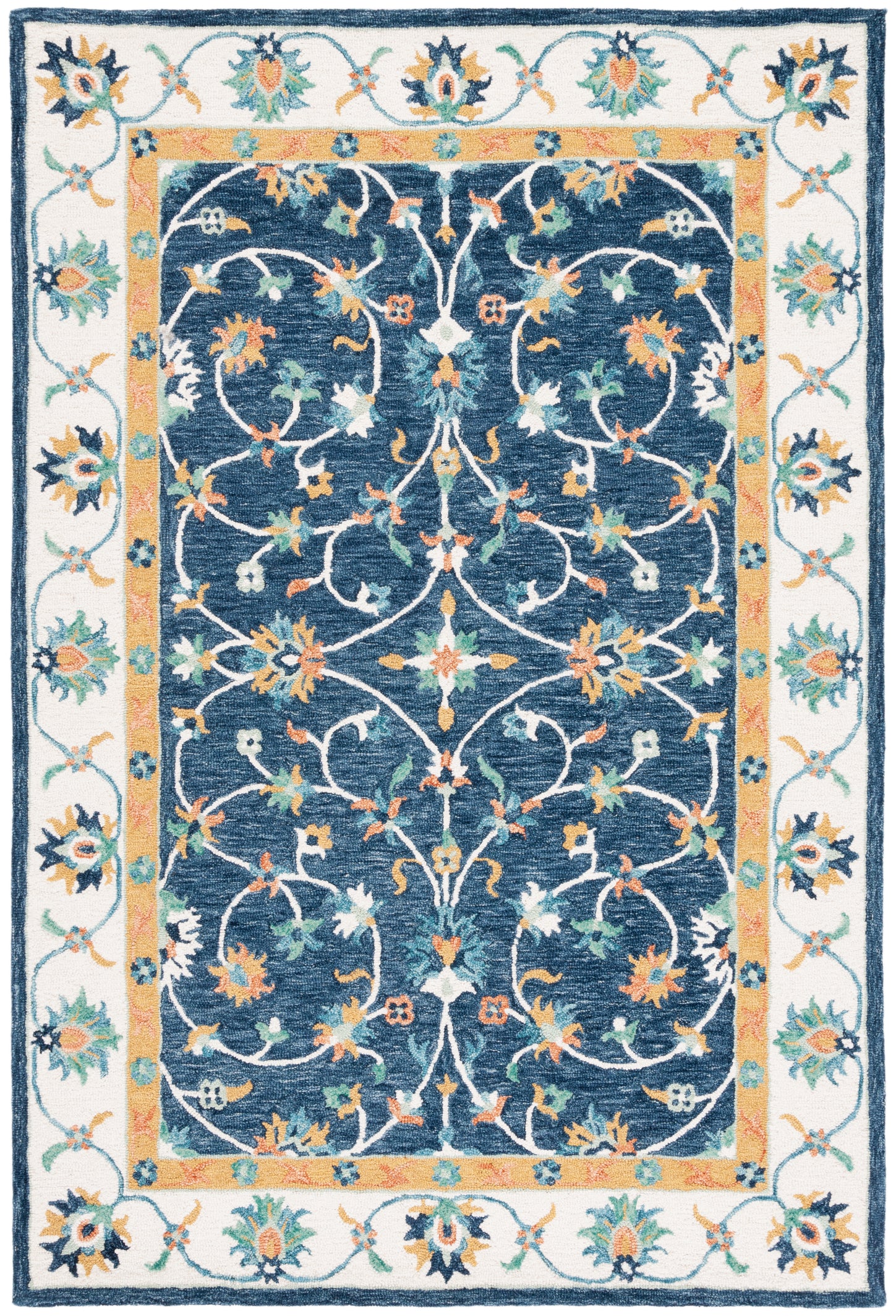 BLUE / IVORY