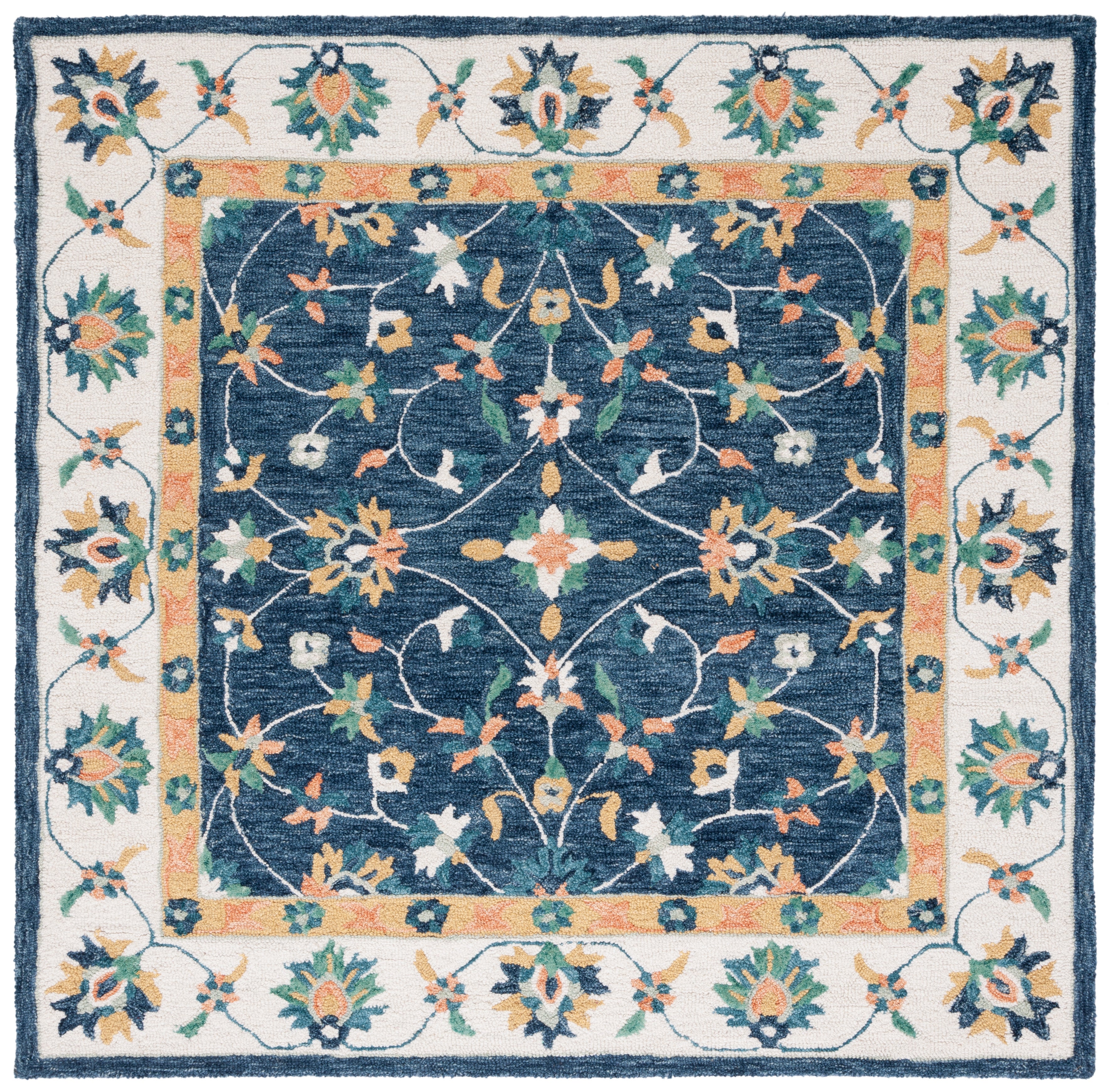 BLUE / IVORY