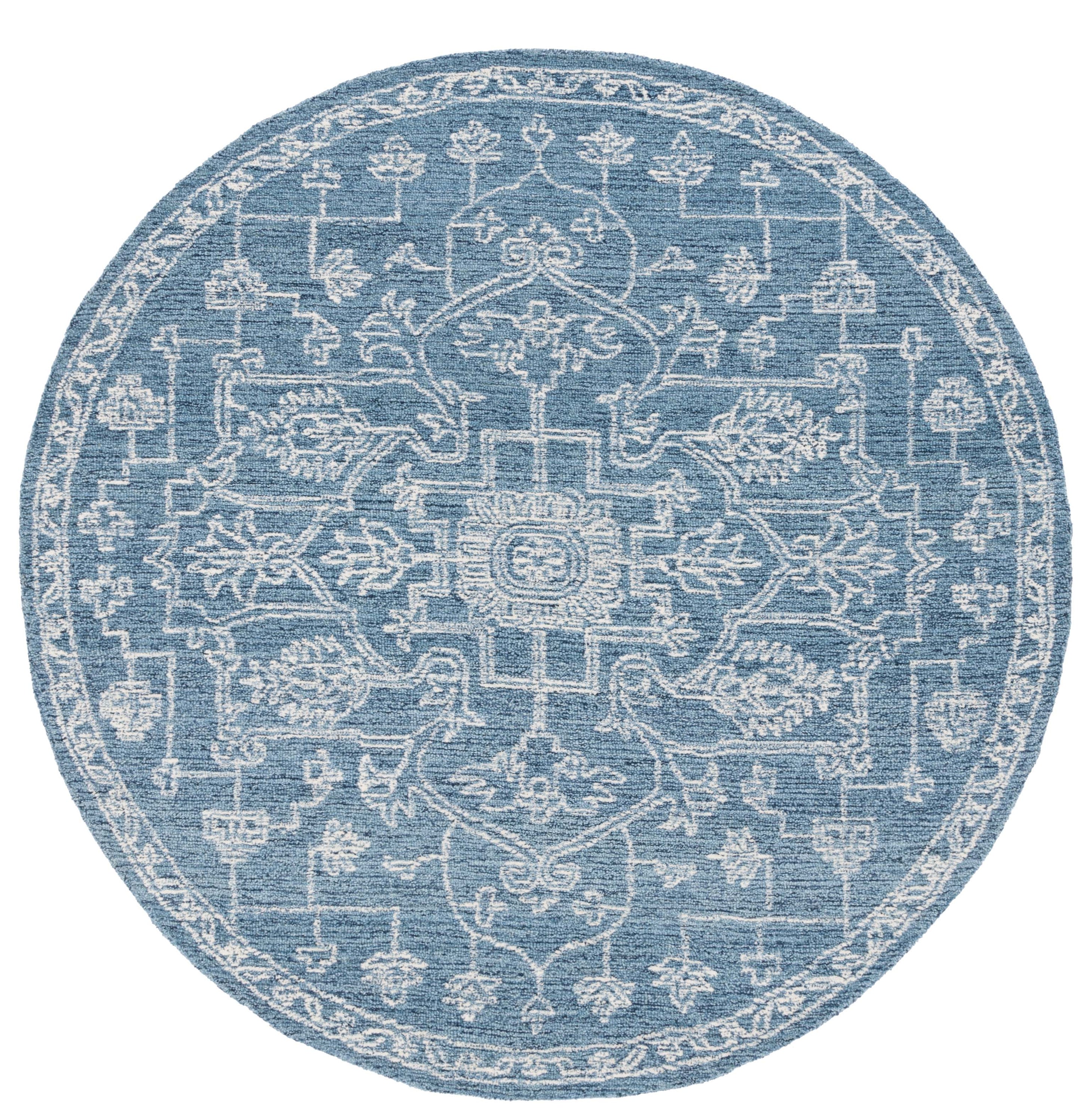 BLUE / IVORY