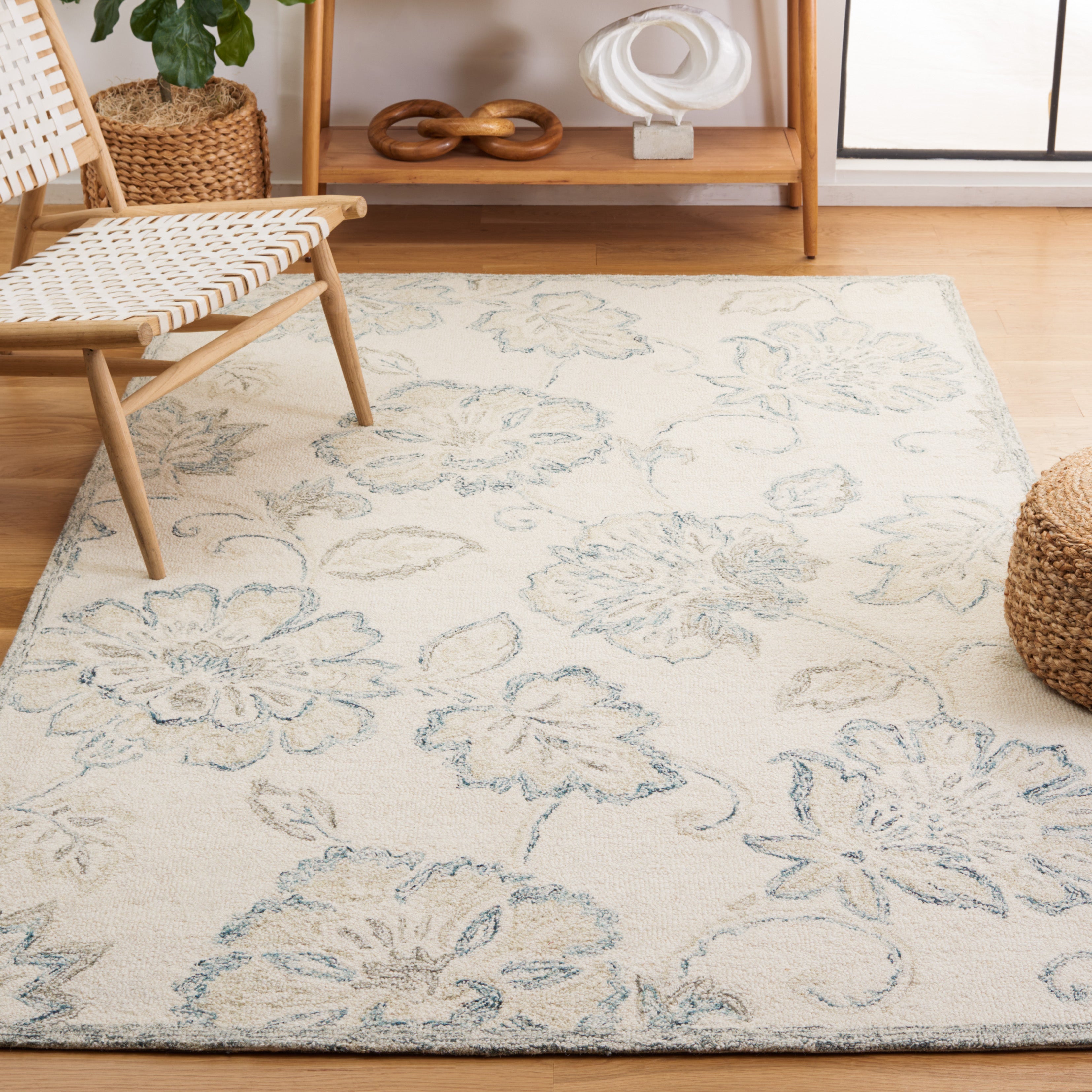 IVORY / BLUE