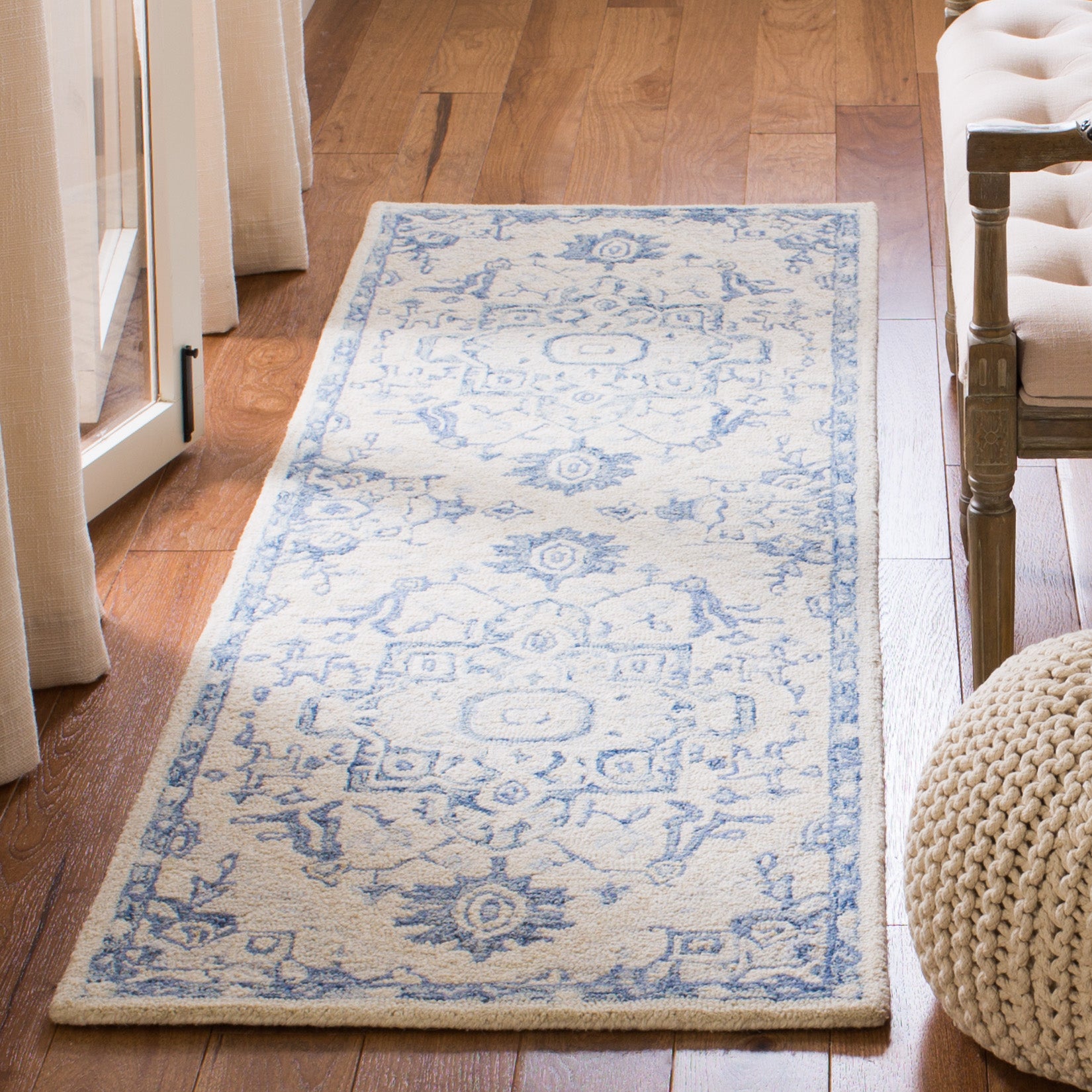 IVORY / BLUE