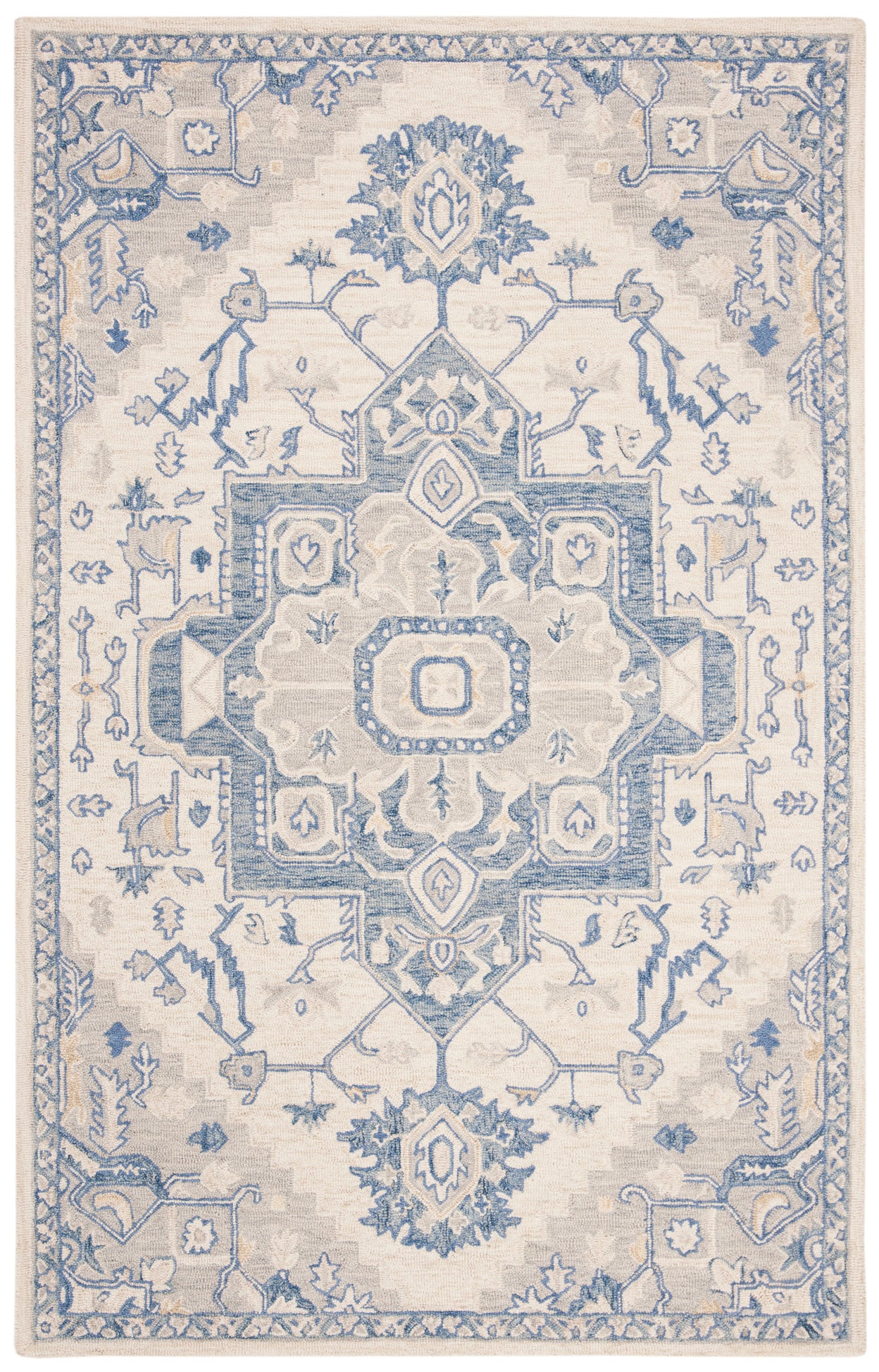 IVORY / BLUE