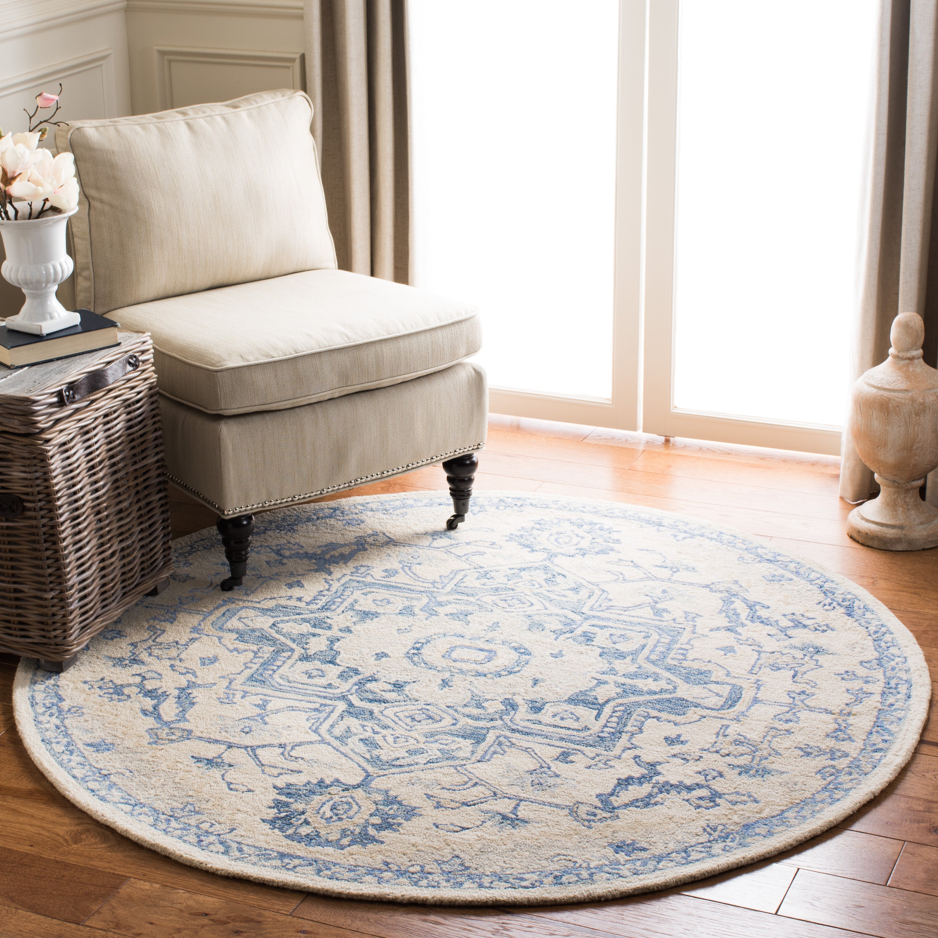 IVORY / BLUE