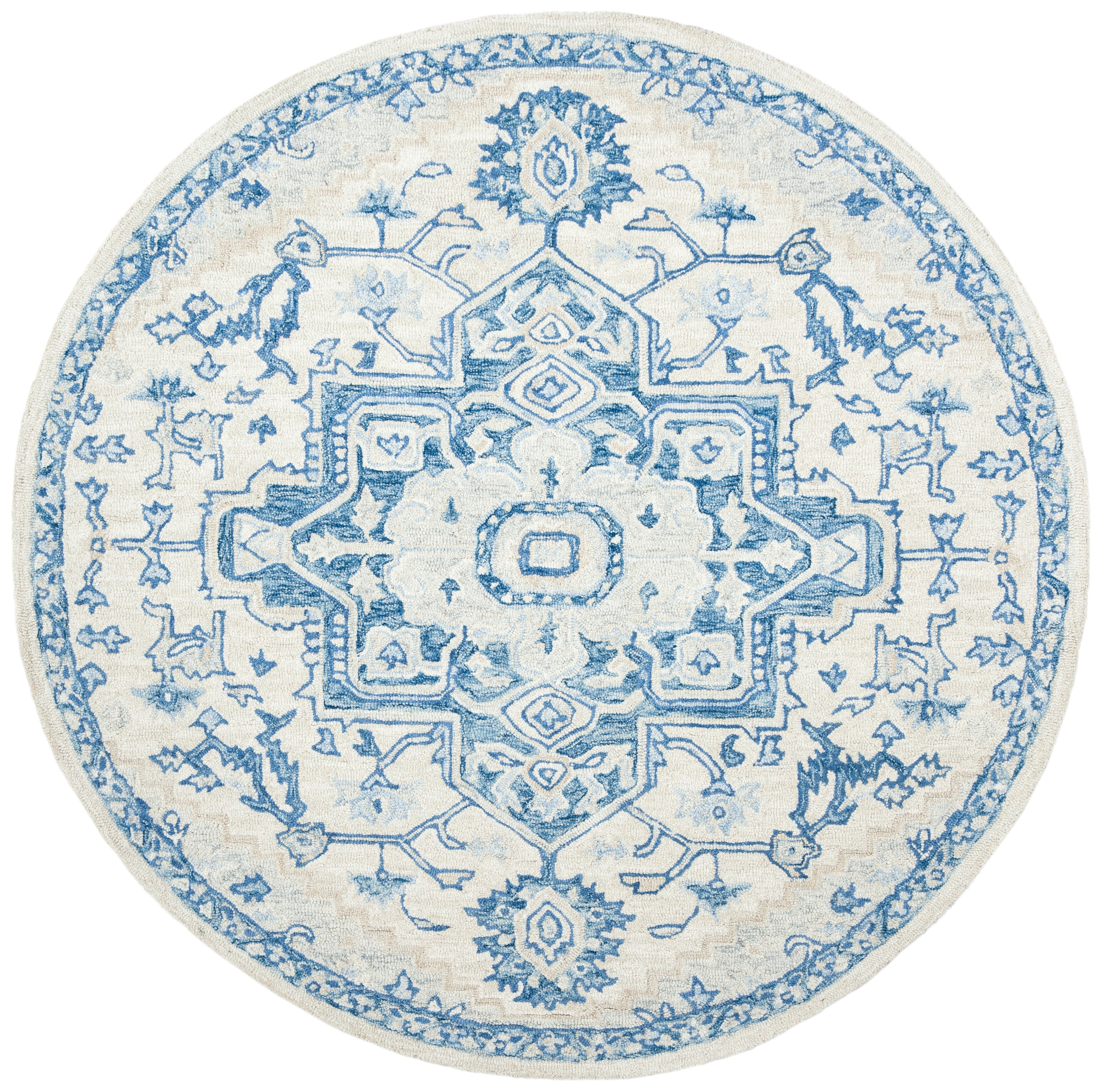 IVORY / BLUE