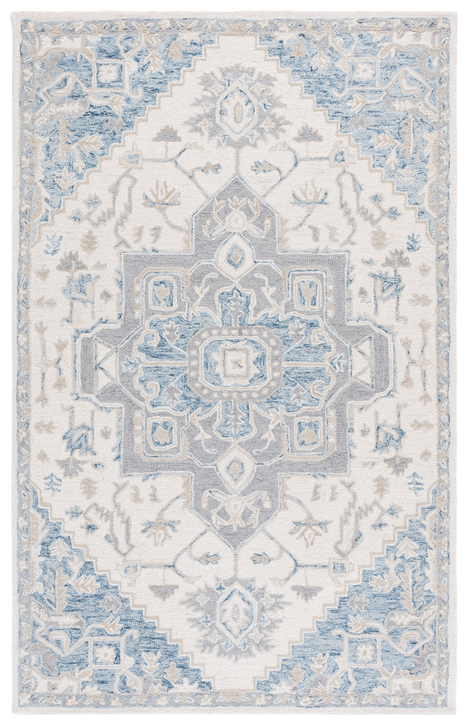 IVORY / NAVY