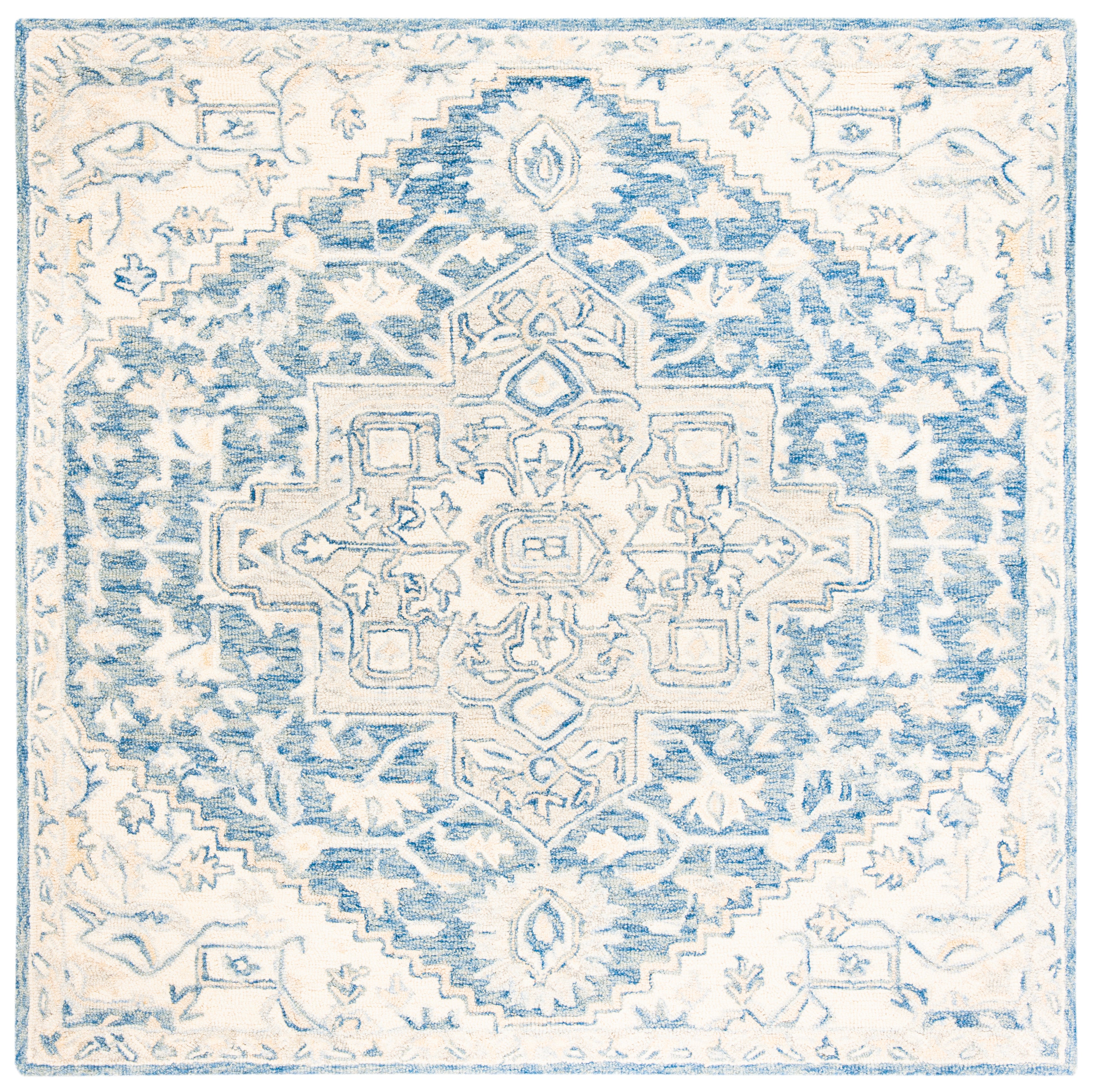 BLUE / IVORY