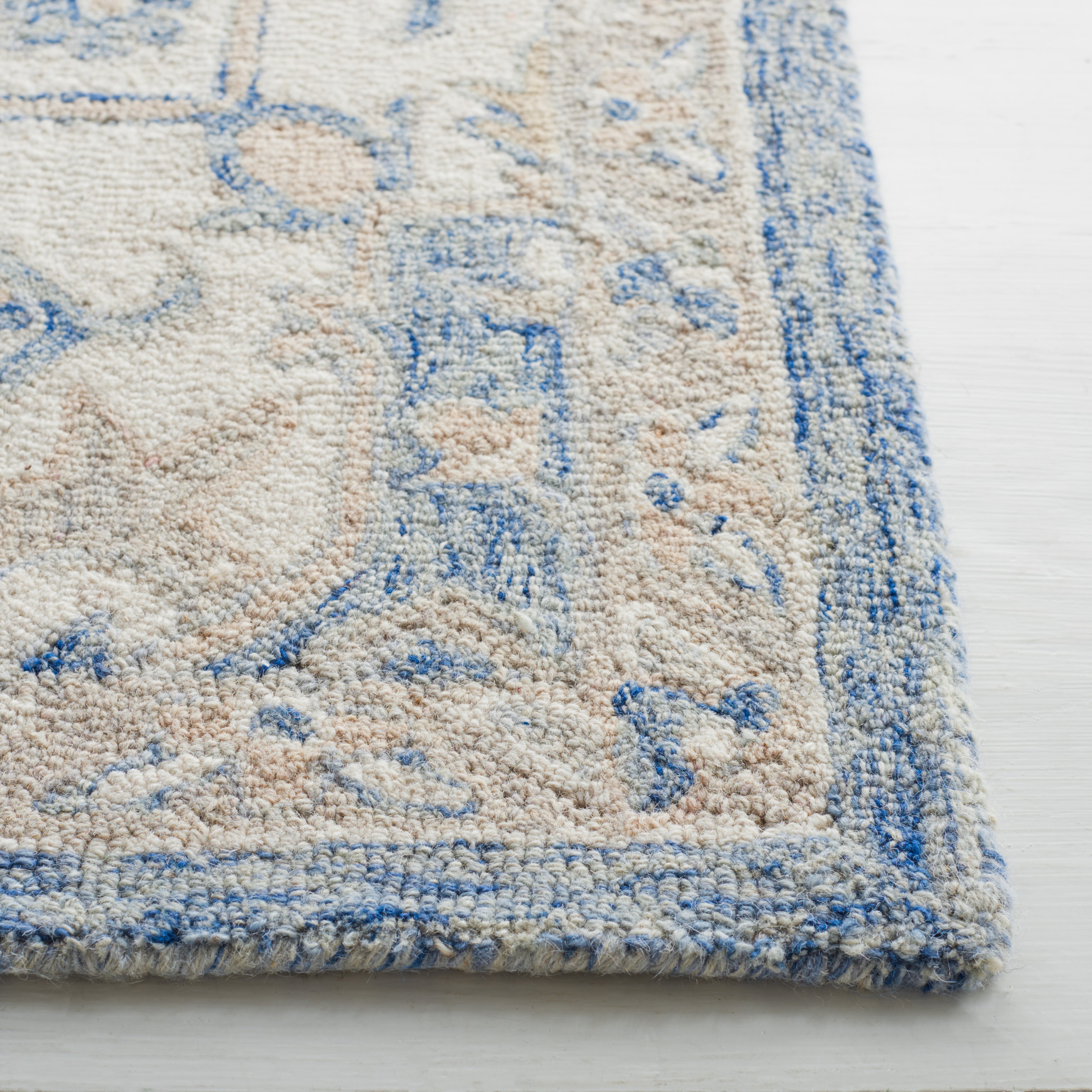 BLUE / IVORY