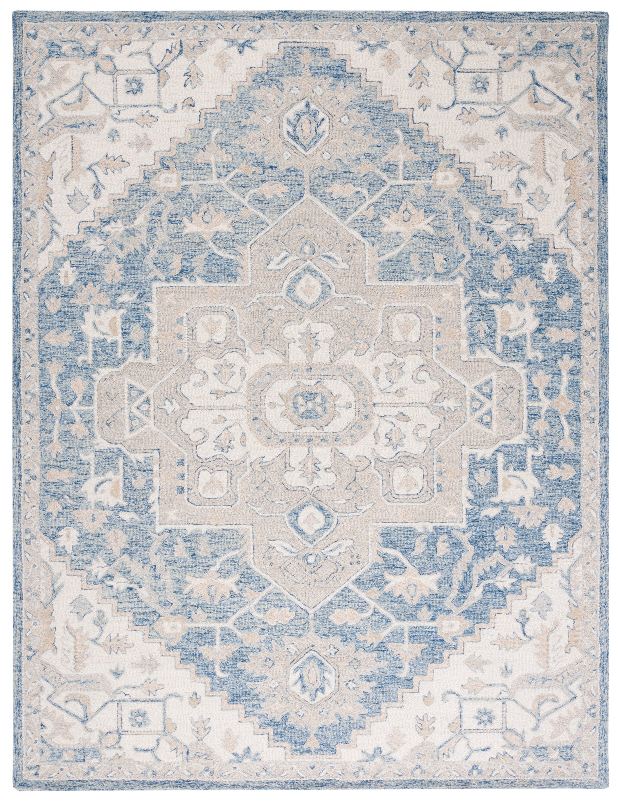 BLUE / IVORY